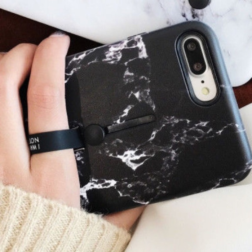 Rubber Ring Holder IPhone Hard Protective Case